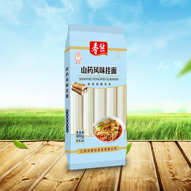 乐鱼牌山药风味挂面800g